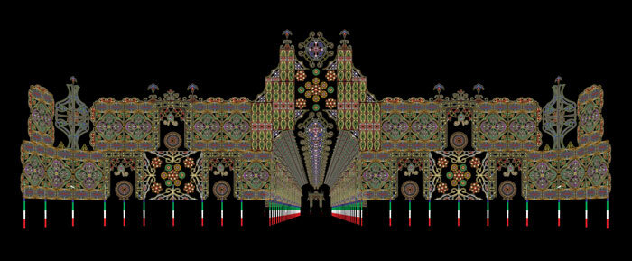 第31回神戸ルミナリエメリケンパーク会場