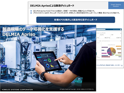 製造現場のデータ可視化を支援するDELMIA Apriso